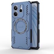 Husa pentru  Xiaomi Redmi Note 14 5G TitanGuard MagGrip Ultra-Rezistenta cu Protectie Camera, Colturi Ranforsate si Compatibilitate MagSafe - Albastru