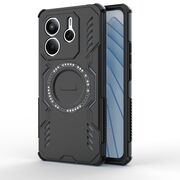 Husa pentru  Xiaomi Redmi Note 14 5G TitanGuard MagGrip Ultra-Rezistenta cu Protectie Camera, Colturi Ranforsate si Compatibilitate MagSafe - Negru