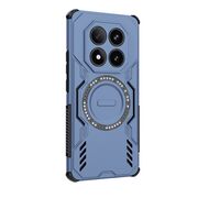 Husa pentru  Xiaomi Redmi Note 14 Pro 5G TitanGuard MagGrip Ultra-Rezistenta cu Protectie Camera, Colturi Ranforsate si Compatibilitate MagSafe - Albastru