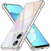 Husa pentru  Realme P3 Slim Anti-Shock 1.5mm reinforced 4 corners, Transparent
