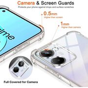 Husa pentru  Realme P3 Slim Anti-Shock 1.5mm reinforced 4 corners, Transparent