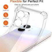 Husa pentru  Realme P3 Slim Anti-Shock 1.5mm reinforced 4 corners, Transparent