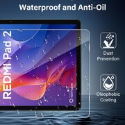 Set 2 x Folie de protectie pentru tableta Xiaomi Redmi Pad 2 2025 11 inch, Tempered Glass, transparenta