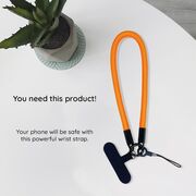 Snur pentru Telefon, Nylon Braided, Durable, Universal - Techsuit Rope Wrist Strap (RWS2-06) - Olive Leaf