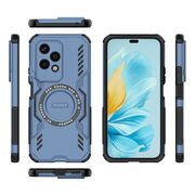 Husa pentru  Honor 200 Lite TitanGuard MagGrip Ultra-Rezistenta cu Protectie Camera, Colturi Ranforsate si Compatibilitate MagSafe - Albastru