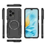 Husa pentru  Honor 200 Lite TitanGuard MagGrip Ultra-Rezistenta cu Protectie Camera, Colturi Ranforsate si Compatibilitate MagSafe - Negru