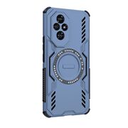 Husa pentru  Honor 200 TitanGuard MagGrip Ultra-Rezistenta cu Protectie Camera, Colturi Ranforsate si Compatibilitate MagSafe - Albastru