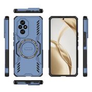 Husa pentru  Honor 200 TitanGuard MagGrip Ultra-Rezistenta cu Protectie Camera, Colturi Ranforsate si Compatibilitate MagSafe - Albastru