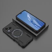 Husa pentru  Honor 400 Lite TitanGuard MagGrip Ultra-Rezistenta cu Protectie Camera, Colturi Ranforsate si Compatibilitate MagSafe - Negru