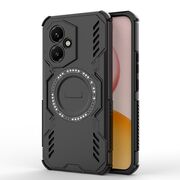 Husa pentru  Honor 400 TitanGuard MagGrip Ultra-Rezistenta cu Protectie Camera, Colturi Ranforsate si Compatibilitate MagSafe - Negru