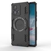 Husa pentru  Motorola Edge 40 NEO TitanGuard MagGrip Ultra-Rezistenta cu Protectie Camera, Colturi Ranforsate si Compatibilitate MagSafe - Negru