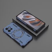 Husa pentru  Motorola Edge 50 Neo TitanGuard MagGrip Ultra-Rezistenta cu Protectie Camera, Colturi Ranforsate si Compatibilitate MagSafe - Albastru