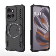 Husa pentru  Motorola Edge 50 Neo TitanGuard MagGrip Ultra-Rezistenta cu Protectie Camera, Colturi Ranforsate si Compatibilitate MagSafe - Negru
