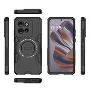 Husa pentru  Motorola Edge 50 Neo TitanGuard MagGrip Ultra-Rezistenta cu Protectie Camera, Colturi Ranforsate si Compatibilitate MagSafe - Negru