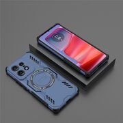 Husa pentru  Motorola Edge 50 Pro TitanGuard MagGrip Ultra-Rezistenta cu Protectie Camera, Colturi Ranforsate si Compatibilitate MagSafe - Albastru