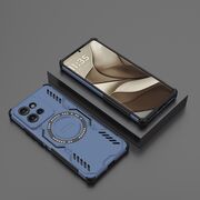 Husa pentru  Motorola Edge 50 TitanGuard MagGrip Ultra-Rezistenta cu Protectie Camera, Colturi Ranforsate si Compatibilitate MagSafe - Albastru
