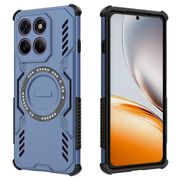 Husa pentru  Motorola Edge 60 Pro TitanGuard MagGrip Ultra-Rezistenta cu Protectie Camera, Colturi Ranforsate si Compatibilitate MagSafe - Albastru