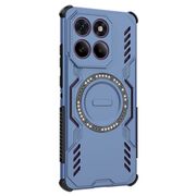 Husa pentru  Motorola Edge 60 Pro TitanGuard MagGrip Ultra-Rezistenta cu Protectie Camera, Colturi Ranforsate si Compatibilitate MagSafe - Albastru
