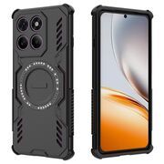 Husa pentru  Motorola Edge 60 Pro TitanGuard MagGrip Ultra-Rezistenta cu Protectie Camera, Colturi Ranforsate si Compatibilitate MagSafe - Negru