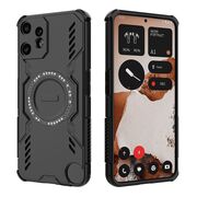Husa pentru  Nothing CMF Phone 2 Pro TitanGuard MagGrip Ultra-Rezistenta cu Protectie Camera, Colturi Ranforsate si Compatibilitate MagSafe - Negru