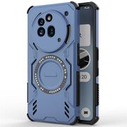 Husa pentru  Nothing Phone (3a) Pro TitanGuard MagGrip Ultra-Rezistenta cu Protectie Camera, Colturi Ranforsate si Compatibilitate MagSafe - Albastru