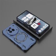 Husa pentru  Nothing Phone (3a) Pro TitanGuard MagGrip Ultra-Rezistenta cu Protectie Camera, Colturi Ranforsate si Compatibilitate MagSafe - Albastru