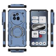 Husa pentru  Nothing Phone (3a) Pro TitanGuard MagGrip Ultra-Rezistenta cu Protectie Camera, Colturi Ranforsate si Compatibilitate MagSafe - Albastru