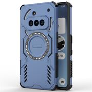 Husa pentru  Nothing Phone (3a) TitanGuard MagGrip Ultra-Rezistenta cu Protectie Camera, Colturi Ranforsate si Compatibilitate MagSafe - Albastru