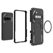 Husa pentru  Nothing Phone (3a) TitanGuard MagGrip Ultra-Rezistenta cu Protectie Camera, Colturi Ranforsate si Compatibilitate MagSafe - Albastru
