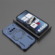Husa pentru  Nothing Phone (3a) TitanGuard MagGrip Ultra-Rezistenta cu Protectie Camera, Colturi Ranforsate si Compatibilitate MagSafe - Albastru