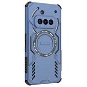 Husa pentru  Nothing Phone (3a) TitanGuard MagGrip Ultra-Rezistenta cu Protectie Camera, Colturi Ranforsate si Compatibilitate MagSafe - Albastru