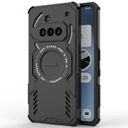 Husa pentru  Nothing Phone (3a) TitanGuard MagGrip Ultra-Rezistenta cu Protectie Camera, Colturi Ranforsate si Compatibilitate MagSafe - Negru