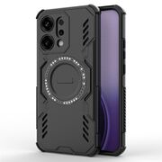 Husa pentru  Oppo Reno 14 5G TitanGuard MagGrip Ultra-Rezistenta cu Protectie Camera, Colturi Ranforsate si Compatibilitate MagSafe - Negru