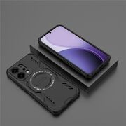 Husa pentru  Oppo Reno 14 5G TitanGuard MagGrip Ultra-Rezistenta cu Protectie Camera, Colturi Ranforsate si Compatibilitate MagSafe - Negru