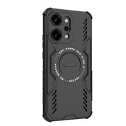 Husa pentru  Oppo Reno 14 Pro 5G TitanGuard MagGrip Ultra-Rezistenta cu Protectie Camera, Colturi Ranforsate si Compatibilitate MagSafe - Negru