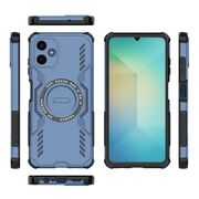 Husa pentru  Samsung Galaxy A06 TitanGuard MagGrip Ultra-Rezistenta cu Protectie Camera, Colturi Ranforsate si Compatibilitate MagSafe - Albastru