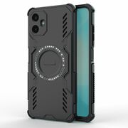 Husa pentru  Samsung Galaxy A06 TitanGuard MagGrip Ultra-Rezistenta cu Protectie Camera, Colturi Ranforsate si Compatibilitate MagSafe - Negru