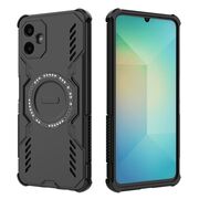 Husa pentru  Samsung Galaxy A06 TitanGuard MagGrip Ultra-Rezistenta cu Protectie Camera, Colturi Ranforsate si Compatibilitate MagSafe - Negru