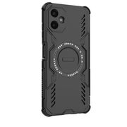 Husa pentru  Samsung Galaxy A06 TitanGuard MagGrip Ultra-Rezistenta cu Protectie Camera, Colturi Ranforsate si Compatibilitate MagSafe - Negru