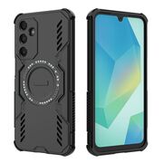 Husa pentru  Samsung Galaxy A16 TitanGuard MagGrip Ultra-Rezistenta cu Protectie Camera, Colturi Ranforsate si Compatibilitate MagSafe - Negru