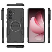 Husa pentru  Samsung Galaxy A36 TitanGuard MagGrip Ultra-Rezistenta cu Protectie Camera, Colturi Ranforsate si Compatibilitate MagSafe - Negru