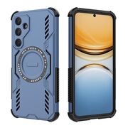 Husa pentru  Samsung Galaxy A55 TitanGuard MagGrip Ultra-Rezistenta cu Protectie Camera, Colturi Ranforsate si Compatibilitate MagSafe - Albastru
