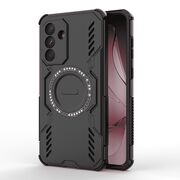 Husa pentru  Samsung Galaxy A56 TitanGuard MagGrip Ultra-Rezistenta cu Protectie Camera, Colturi Ranforsate si Compatibilitate MagSafe - Negru