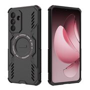 Husa pentru  Samsung Galaxy A56 TitanGuard MagGrip Ultra-Rezistenta cu Protectie Camera, Colturi Ranforsate si Compatibilitate MagSafe - Negru