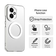 Husa premium pentru  Honor 400 VivaShell Fusion compatibila MagSafe, Anti-Shock - Protectie Avansata Display & Camera - Design Slim și Elegant - Alb