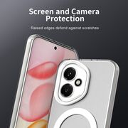 Husa premium pentru  Honor 400 VivaShell Fusion compatibila MagSafe, Anti-Shock - Protectie Avansata Display & Camera - Design Slim și Elegant - Alb