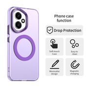 Husa premium pentru  Honor 400 VivaShell Fusion compatibila MagSafe, Anti-Shock - Protectie Avansata Display & Camera - Design Slim și Elegant - Mov