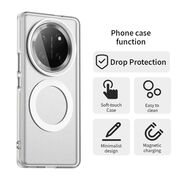 Husa premium pentru  Honor Magic 7 Lite VivaShell Fusion compatibila MagSafe, Anti-Shock - Protectie Avansata Display & Camera - Design Slim și Elegant - Alb