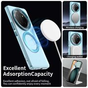 Husa premium pentru  Honor Magic 7 Lite VivaShell Fusion compatibila MagSafe, Anti-Shock - Protectie Avansata Display & Camera - Design Slim și Elegant - Albastru