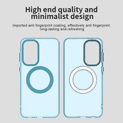 Husa premium pentru  Samsung Galaxy A56 VivaShell Fusion compatibila MagSafe, Anti-Shock - Protectie Avansata Display & Camera - Design Slim și Elegant - Albastru